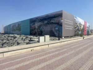 Dubai construction fencing